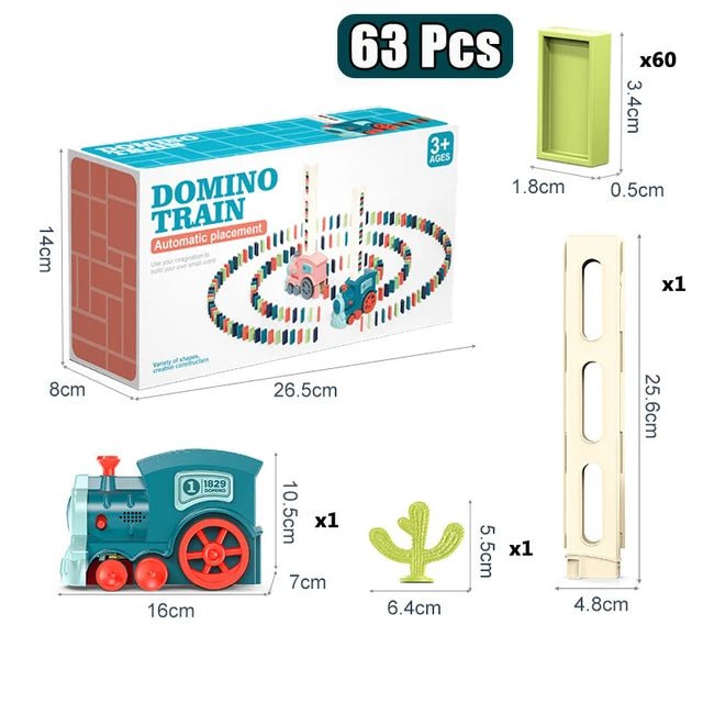 Kids Automatic Domino Train - ItemBear.com