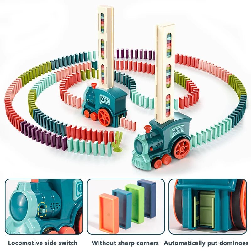 Kids Automatic Domino Train - ItemBear.com