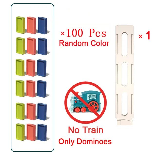 Kids Automatic Domino Train - ItemBear.com