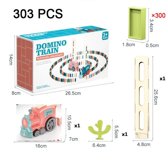 Kids Automatic Domino Train - ItemBear.com