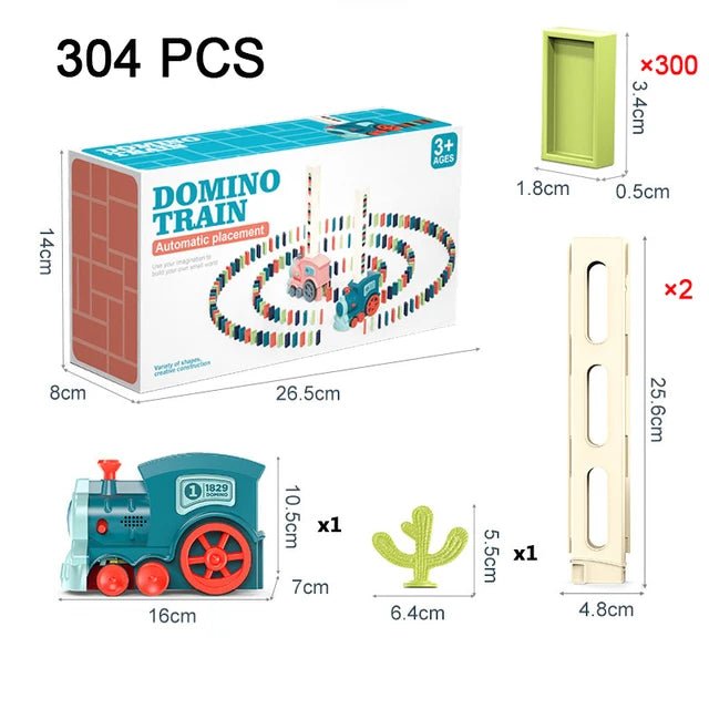 Kids Automatic Domino Train - ItemBear.com