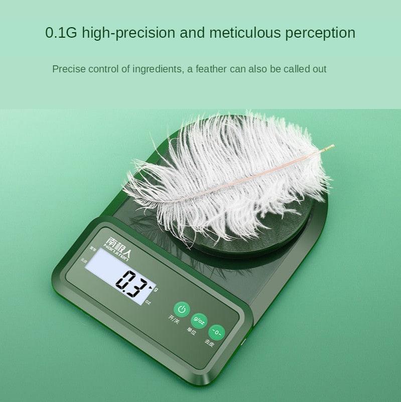 Kitchen Electronic Scale High Precision Gram Measuring Scale Food Jewelry Scale Accurate Baking Scale Household 1G Balance 0.1G - ItemBear.com