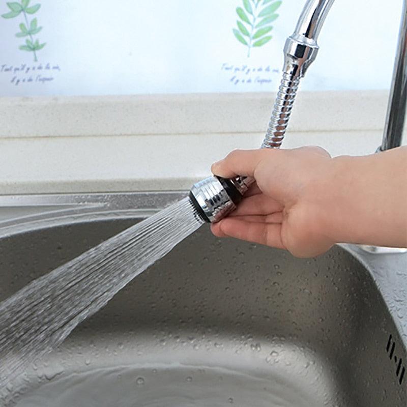 Kitchen Gadgets 2 Modes 360 Rotatable Bubbler High Pressure Faucet Extender Water Saving Bathroom Kitchen Accessories Supplies - ItemBear.com