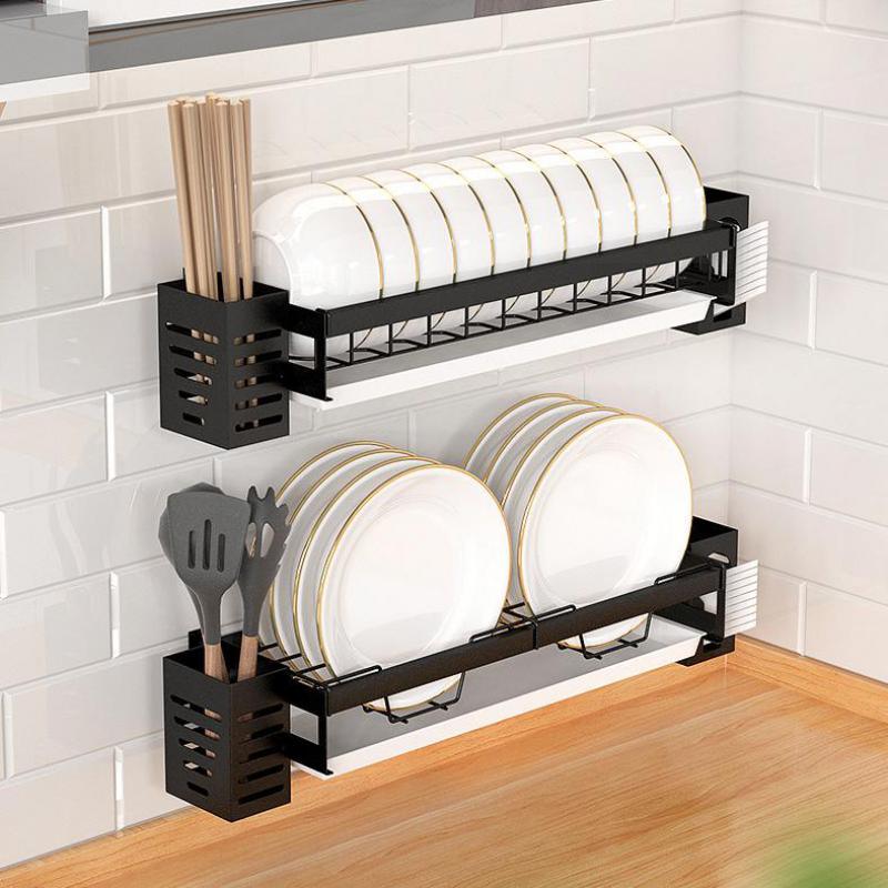Kitchen Wall Mounted Dish Drying Rack - ItemBear.com
