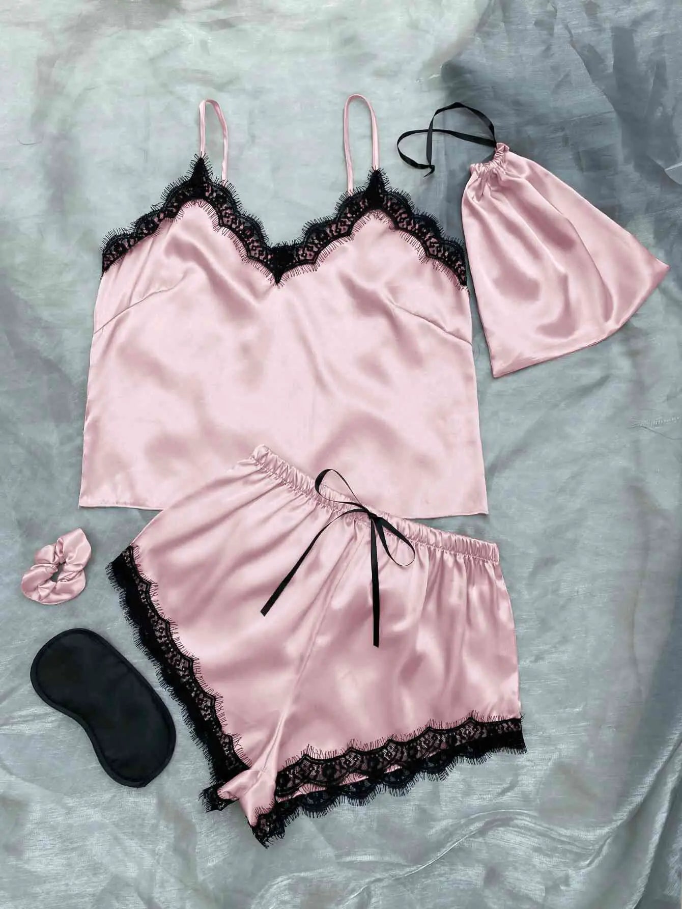 Lace Dreams Pajama Set - ItemBear.com