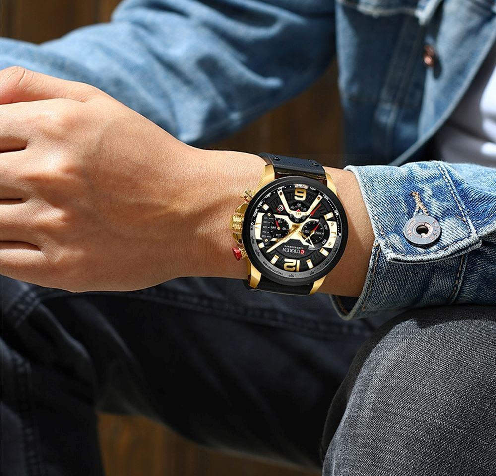 Leather Watch - ItemBear.com