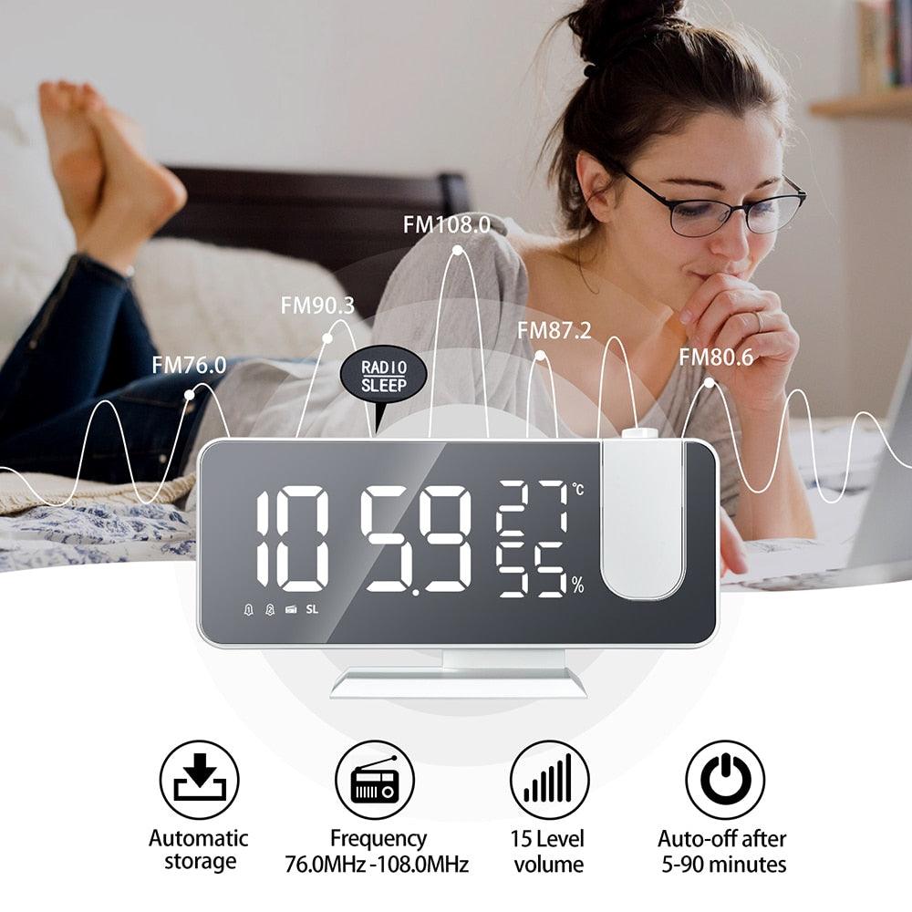 LED Digital Projection Clock - ItemBear.com