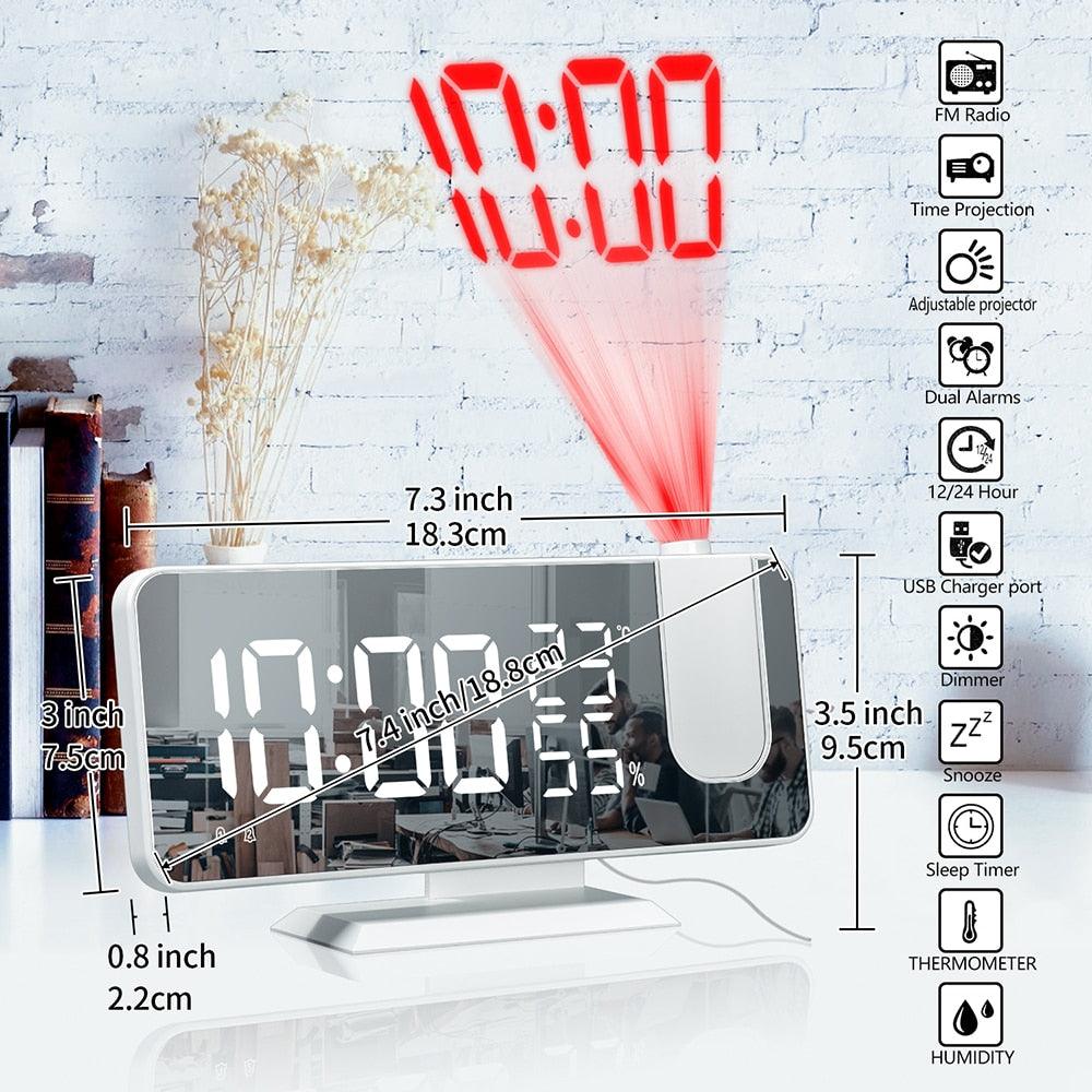 LED Digital Projection Clock - ItemBear.com