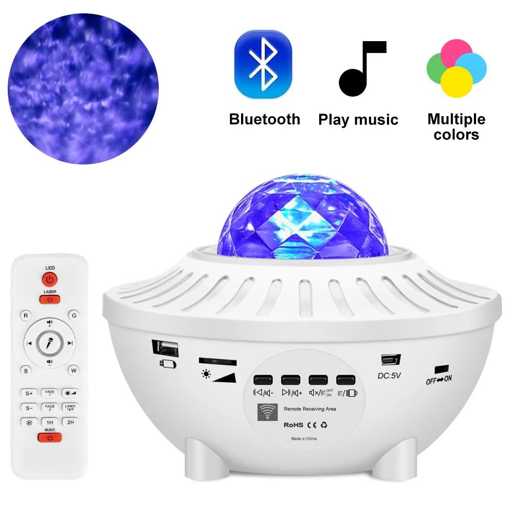 LED Star Galaxy Projector Lamp - ItemBear.com