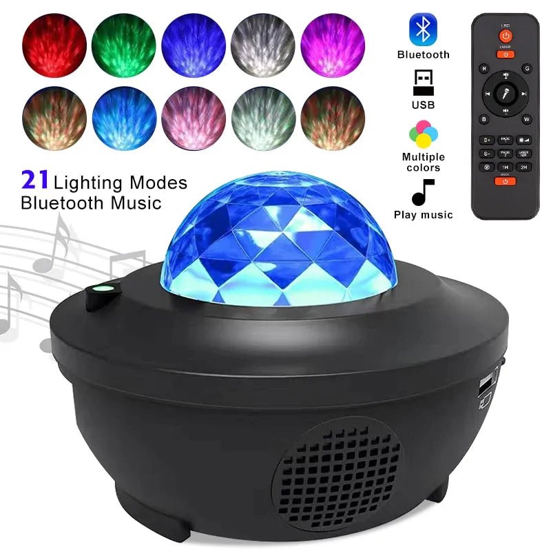 LED Star Galaxy Projector Lamp - ItemBear.com