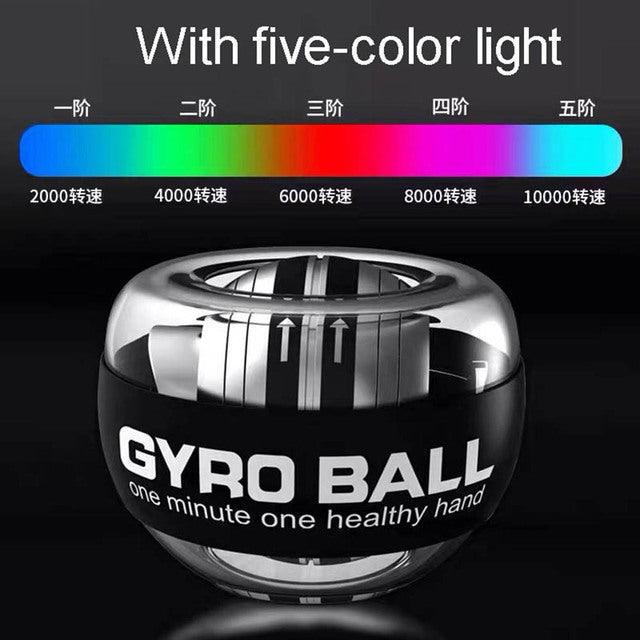 LED Wrist Ball Self Start Gyroscopic Powerball Gyro Arm Trainer - ItemBear.com