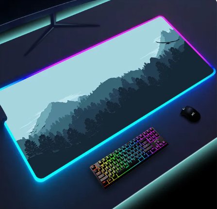 Luminous LED Lighting Mouse Pad - ItemBear.com