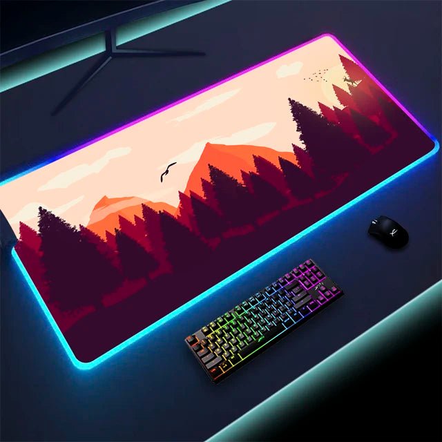 Luminous LED Lighting Mouse Pad - ItemBear.com