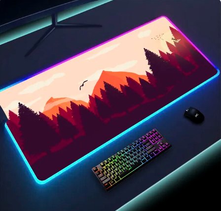 Luminous LED Lighting Mouse Pad - ItemBear.com