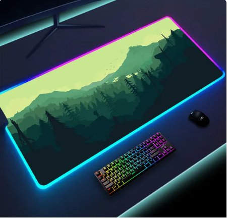 Luminous LED Lighting Mouse Pad - ItemBear.com