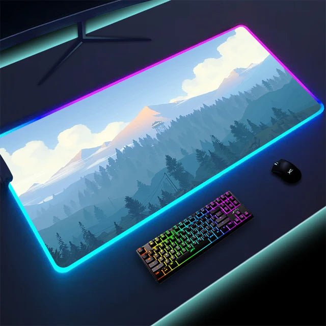 Luminous LED Lighting Mouse Pad - ItemBear.com