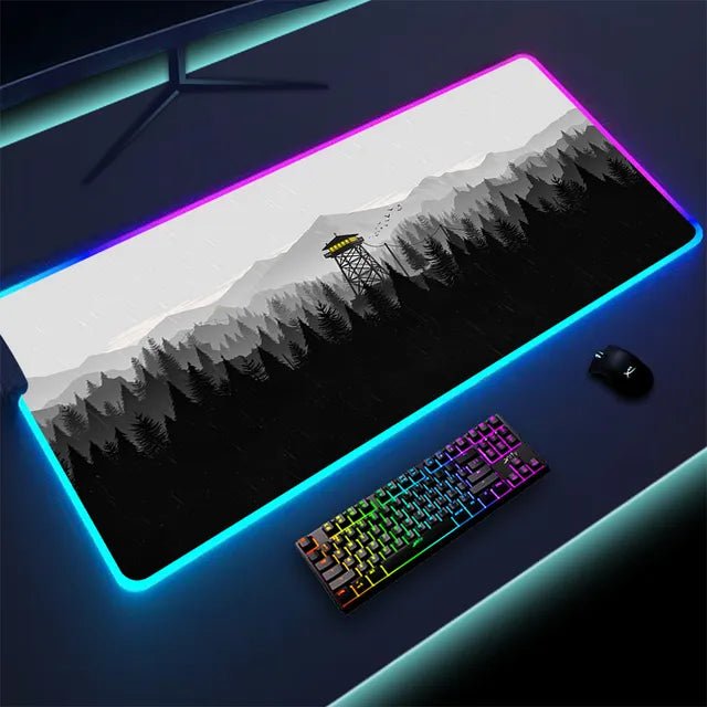 Luminous LED Lighting Mouse Pad - ItemBear.com