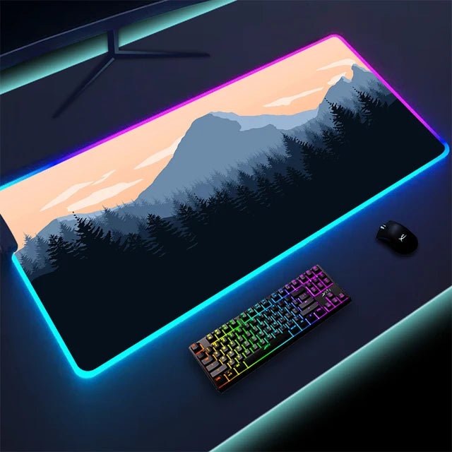 Luminous LED Lighting Mouse Pad - ItemBear.com