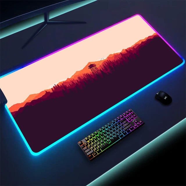 Luminous LED Lighting Mouse Pad - ItemBear.com