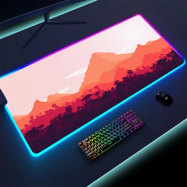 Luminous LED Lighting Mouse Pad - ItemBear.com