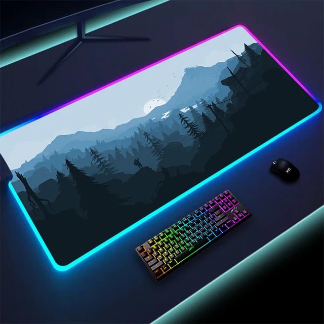 Luminous LED Lighting Mouse Pad - ItemBear.com