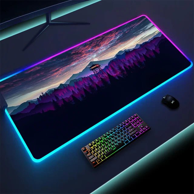 Luminous LED Lighting Mouse Pad - ItemBear.com