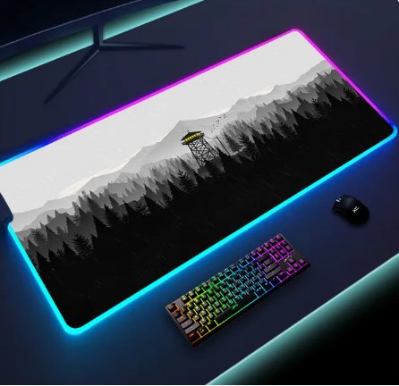 Luminous LED Lighting Mouse Pad - ItemBear.com