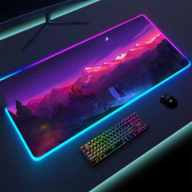 Luminous LED Lighting Mouse Pad - ItemBear.com