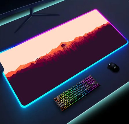 Luminous LED Lighting Mouse Pad - ItemBear.com