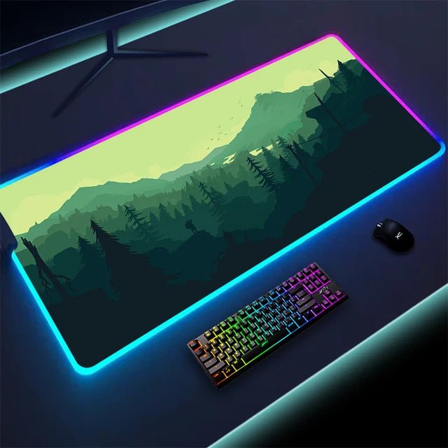 Luminous LED Lighting Mouse Pad - ItemBear.com