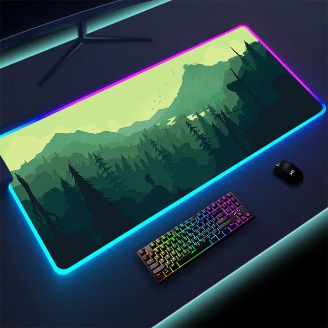 Luminous LED Lighting Mouse Pad - ItemBear.com