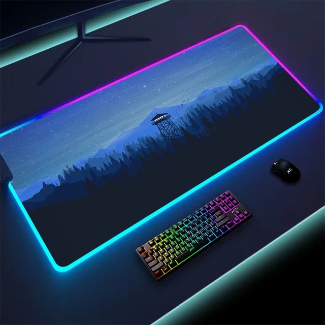 Luminous LED Lighting Mouse Pad - ItemBear.com