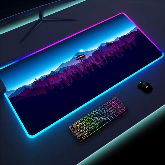 Luminous LED Lighting Mouse Pad - ItemBear.com