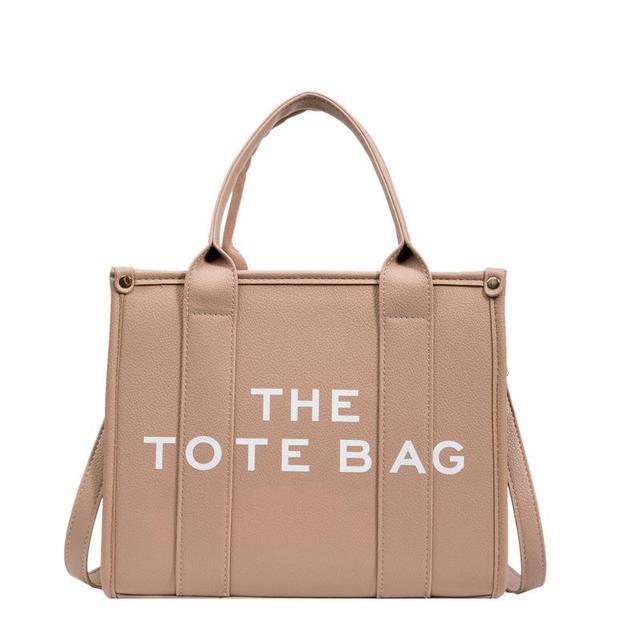 Luxury Designer The Tote Bag for Women Large Capacity Leather Handbags Female Shoulder Messenger Bags Lady High Quality 2022 - ItemBear.com