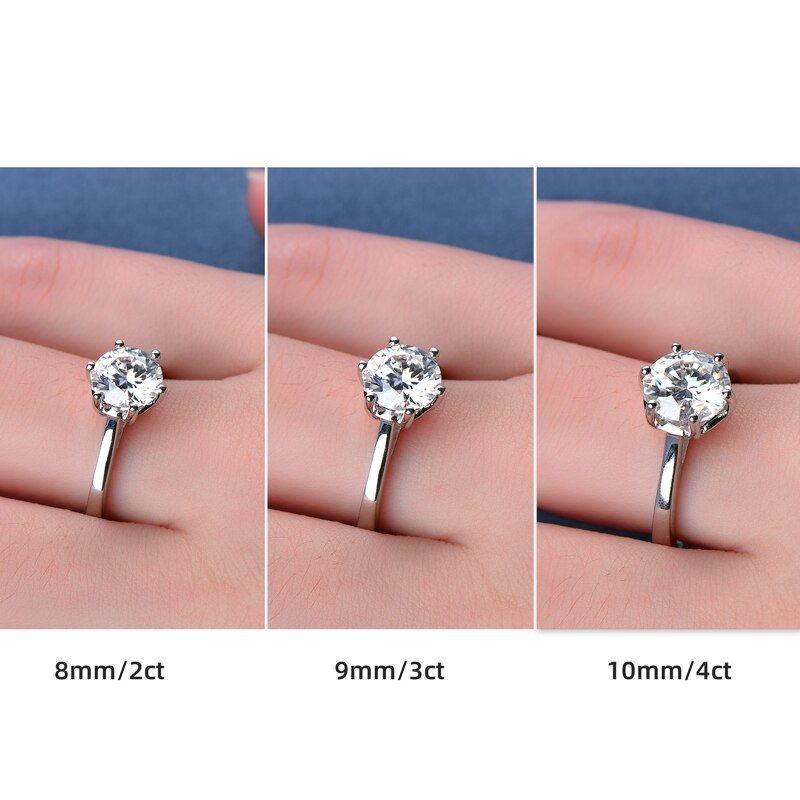 Luxury Moissanite Engagement Ring - ItemBear.com