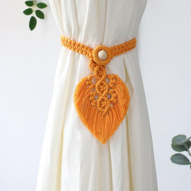 Macrame Room Decoration Curtain Tieback Rope - ItemBear.com