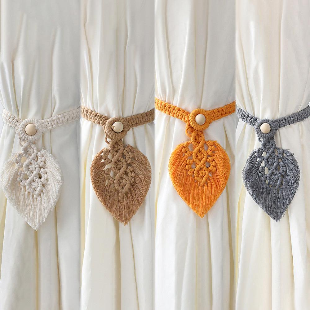 Macrame Room Decoration Curtain Tieback Rope - ItemBear.com