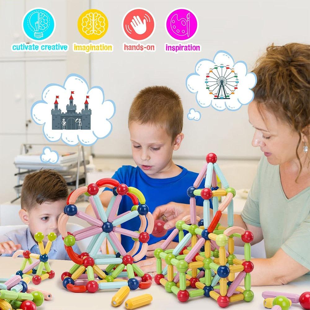 Magnetic Building Blocks - ItemBear.com