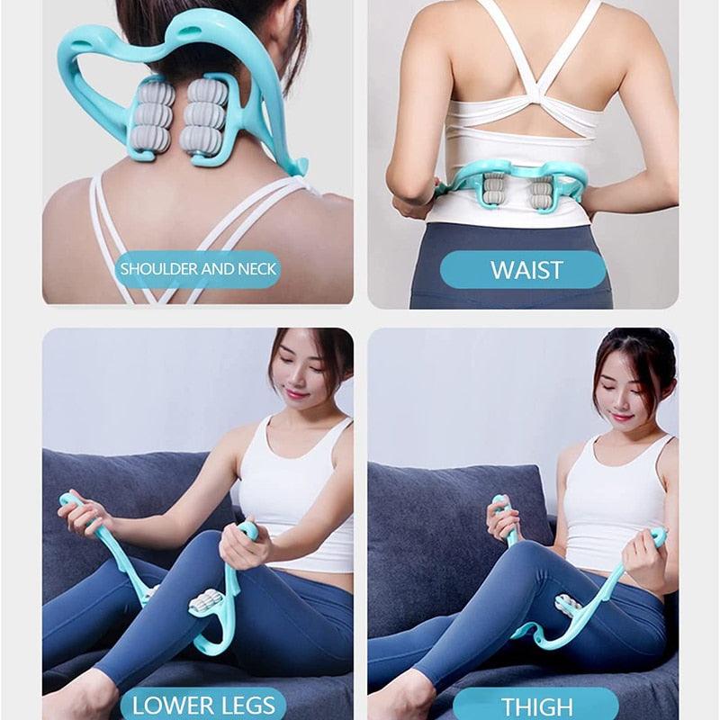 Manual Neck and Shoulder Massage Roller - ItemBear.com