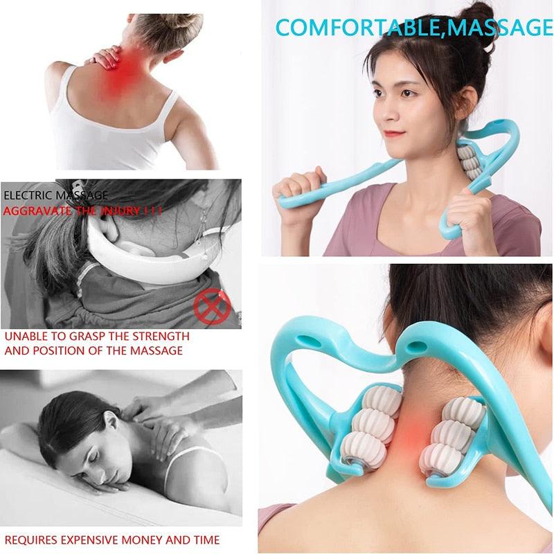 Manual Neck and Shoulder Massage Roller - ItemBear.com