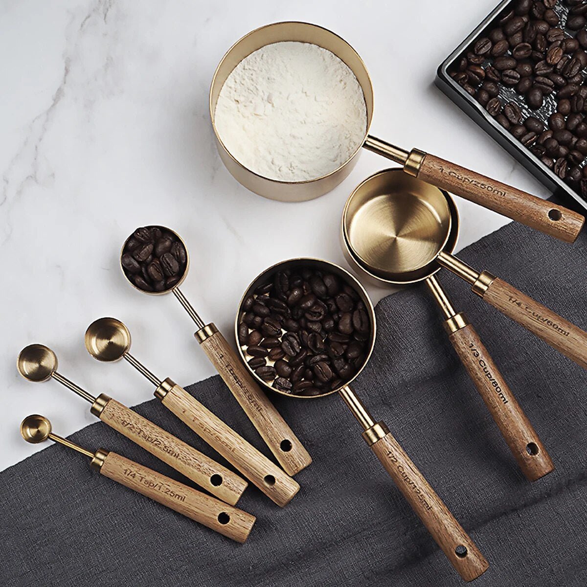 Measuring Cups and Spoon Set - ItemBear.com