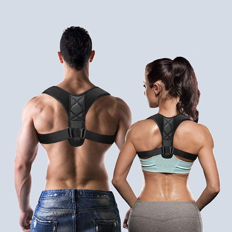 Medical Adjustable Clavicle Posture Corrector Men Woemen Upper Back Brace Shoulder Lumbar Support Belt Corset Posture Correction - ItemBear.com