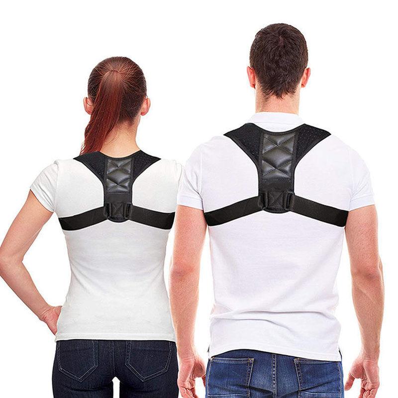 Medical Adjustable Clavicle Posture Corrector Men Woemen Upper Back Brace Shoulder Lumbar Support Belt Corset Posture Correction - ItemBear.com