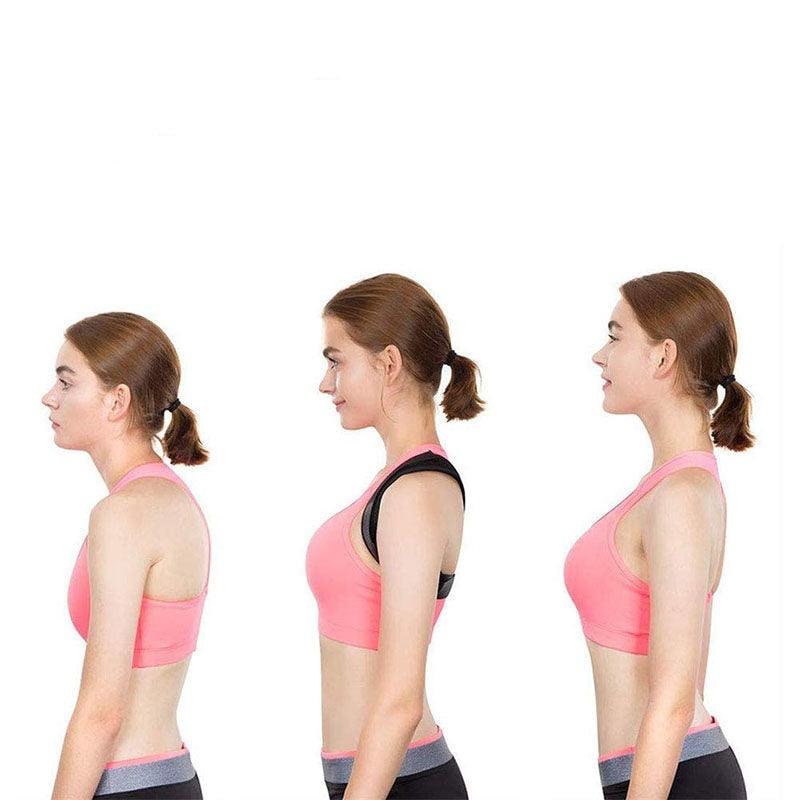 Medical Adjustable Clavicle Posture Corrector Men Woemen Upper Back Brace Shoulder Lumbar Support Belt Corset Posture Correction - ItemBear.com