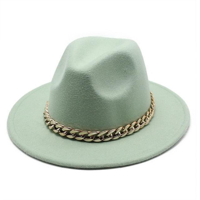 Melange Fedora Hat - ItemBear.com