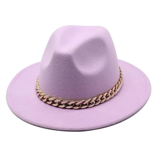 Melange Fedora Hat - ItemBear.com