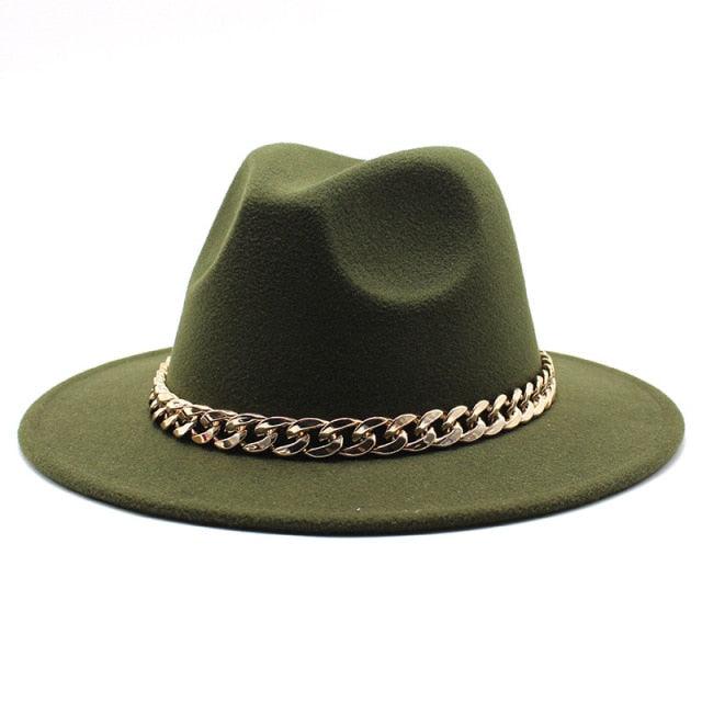 Melange Fedora Hat - ItemBear.com