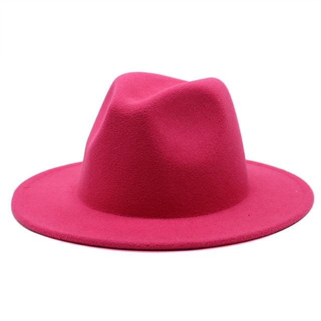 Melange Fedora Hat - ItemBear.com