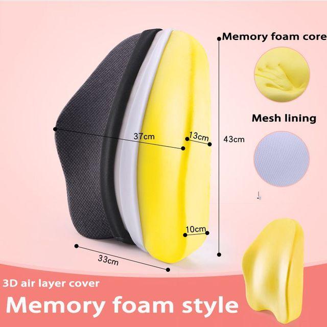 Memory Foam Seat Cushion and Orthopedic Pillow - ItemBear.com