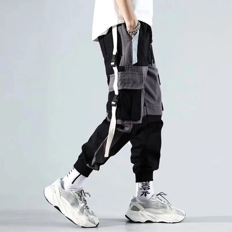 Men Joggers Cargo Techwear Pants Baggy Pant Tactical Mens Tracksuits 2023 Harem Pants For Boys - ItemBear.com